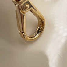 Load image into Gallery viewer, PRADA Triangle logo mini pouch with chain Beige1NT023 Enamel