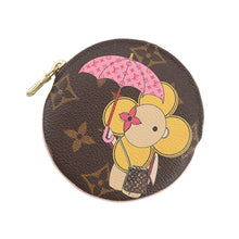 将图像加载到图库查看器中,LOUIS VUITTON Porte Monnaie Ron PinkM69057 Monogram/Vivienne