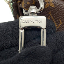 Load image into Gallery viewer, LOUIS VUITTON Mini Keepall Keychain Silver/BrownM01428 Monogram MetalicMirror