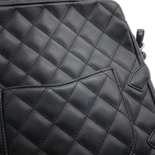 Load image into Gallery viewer, CHANEL Cambon Line Medium Pochette BlackA25178 Leather