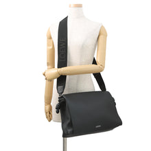 Load image into Gallery viewer, LOEWE Flamenco Satchel 2way Shoulder BlackB411FSAX04 Leather