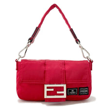 Load image into Gallery viewer, FENDI Mamma Baguette Porter Collaboration Red7AS138 Nylon Size Mini