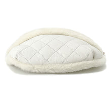 Load image into Gallery viewer, CHANEL Matelasse Crossbody Bag White/Ivory Leather Mouton
