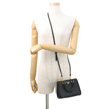 将图像加载到图库查看器中,PRADA Saffiano Leather Galleria 2-way Bag Black1BH907 Leather