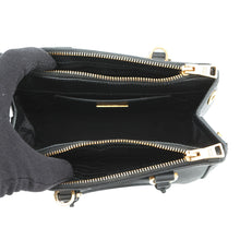 将图像加载到图库查看器中,PRADA Saffiano Leather Galleria 2-way Bag Black1BH907 Leather