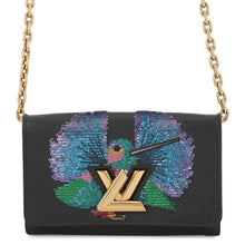 将图像加载到图库查看器中,LOUIS VUITTON Portefeuille・Twist NoirM64798 Epi Leather/Sequins