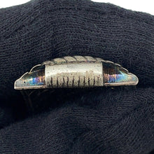 Load image into Gallery viewer, GUCCI Interlocking G Flower Bangle Size 17 Silver/Yellow SV925