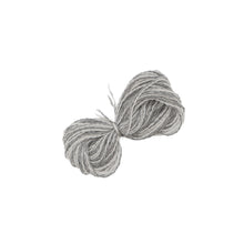 Load image into Gallery viewer, HERMES Jungle Love Short Sleeve Knit Size 38 Gray/White Cashmere46% Silk46% Nylon8%