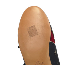 Load image into Gallery viewer, Valentino Garavani Panther Loafers Red/BlackNW1S0D22JHW suede Size 37 1/2