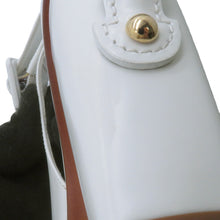 Load image into Gallery viewer, LOUIS VUITTON Trinity Line Heel Sandals White Leather Size 36