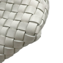 将图像加载到图库查看器中,Bottega Veneta INTRECCIATO Cabas White777608 Leather Size Mini