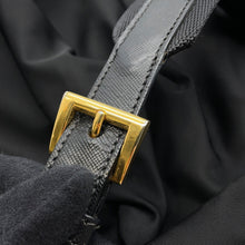 Load image into Gallery viewer, PRADA Triangle With logo Backpack BlackBZ0030 Nylon Leather