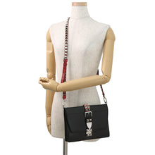 Load image into Gallery viewer, PRADA Electra Studded Shoulder Bag Black1BD120 Leather