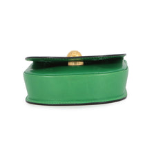 Load image into Gallery viewer, CELINE Star Ball ChainShoulder Bag Green Leather