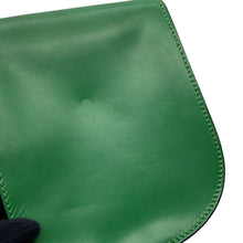 Load image into Gallery viewer, CELINE Star Ball ChainShoulder Bag Green Leather