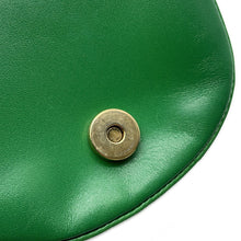Load image into Gallery viewer, CELINE Star Ball ChainShoulder Bag Green Leather