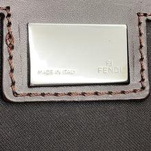 Load image into Gallery viewer, FENDI Zucchino Mamma Bucket Shoulder Bag Beige/Brown8BR002 Canvas Leather