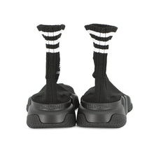 将图像加载到图库查看器中,BALENCIAGA Adidas Collaboration Socks Sneakers Black/White717589 Cotton Size 35