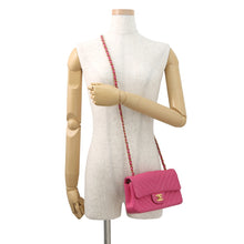 Load image into Gallery viewer, CHANEL V Stitch ChainShoulder Bag PinkA69900 Lambskin