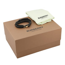 Load image into Gallery viewer, BURBERRY Banwell 2way Handbag Black/Beige8084023 Leather Canvas Size Small