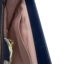 将图像加载到图库查看器中,GUCCI Raja ChainShoulder Navy537241 Leather Size Medium