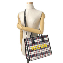 Load image into Gallery viewer, GUCCI Embroidery Tote Bag Multicolor659983 Canvas Leather