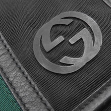 将图像加载到图库查看器中,GUCCI Cherie line Crossbody Bag Black181064 Leather Canvas