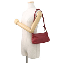 将图像加载到图库查看器中,LOEWE Anagram Handbag Red Leather