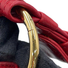 将图像加载到图库查看器中,LOEWE Anagram Handbag Red Leather