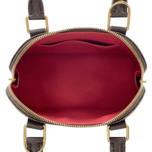 Load image into Gallery viewer, LOUIS VUITTON Alma Brown/RedN41221 Damier Ebene Canvas Size BB