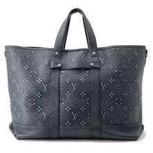 将图像加载到图库查看器中,LOUIS VUITTON Trolley tote NoirM21371 Monogram・Pattern CowhideLeather