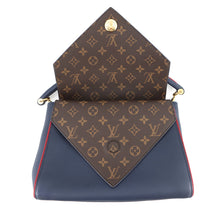 Load image into Gallery viewer, LOUIS VUITTON Double V Blue MarineM55022 Calf Leather Monogram
