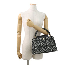将图像加载到图库查看器中,LOUIS VUITTON SINCE1854 Capucines BlackM57358 Calf Leather Size MM
