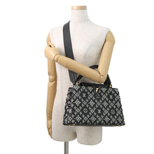 将图像加载到图库查看器中,LOUIS VUITTON SINCE1854 Capucines BlackM57358 Calf Leather Size MM