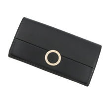 Load image into Gallery viewer, BVLGARI BVLGARIBVLGARI Long Wallet Black284691 Leather