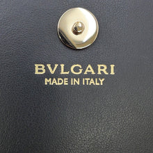 Load image into Gallery viewer, BVLGARI BVLGARIBVLGARI Long Wallet Black284691 Leather