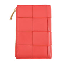 Load image into Gallery viewer, Bottega Veneta Maxi INTRECCIATO Cassette Bi-fold Wallet Orange Leather