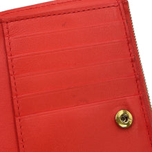 Load image into Gallery viewer, Bottega Veneta Maxi INTRECCIATO Cassette Bi-fold Wallet Orange Leather