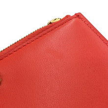 将图像加载到图库查看器中,Bottega Veneta Maxi INTRECCIATO Cassette Bi-fold Wallet Orange Leather