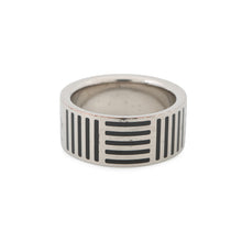 Load image into Gallery viewer, LOUIS VUITTON Bague Damier Colors Ring Size L (Approximately No. 21) SilverM62494 Metal