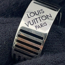 Load image into Gallery viewer, LOUIS VUITTON Bague Damier Colors Ring Size L (Approximately No. 21) SilverM62494 Metal