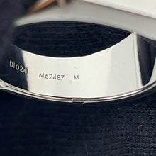 Load image into Gallery viewer, LOUIS VUITTON Signet Ring Monogram Size M (Approximately 20) SilverM62487 Metal