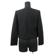 将图像加载到图库查看器中,CELINE Brompton Jacket Size 34 BlackRV045066V Wool 100%