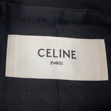 将图像加载到图库查看器中,CELINE Brompton Jacket Size 34 BlackRV045066V Wool 100%
