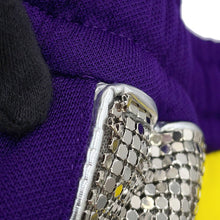 Load image into Gallery viewer, GUCCI Metal Zip Track Pants Size XS(170/74A) Purple/Silver/Yellow740119 Polyester55% Cotton45%