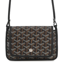 Load image into Gallery viewer, GOYARD Plumet Pouch Wallet Shoulder Bag BlackPLUMETPMLTY01CL01P PVC Leather