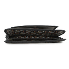 Load image into Gallery viewer, GOYARD Plumet Pouch Wallet Shoulder Bag BlackPLUMETPMLTY01CL01P PVC Leather