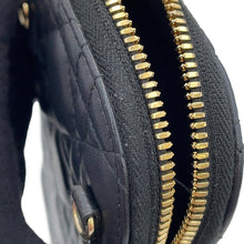 将图像加载到图库查看器中,Dior Cannage Lady Dior Call'in Dior Phone Holder 2-Way BlackS0872ONMJ Lambskin