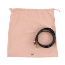 Load image into Gallery viewer, MIUMIU Crossbody Bag Black Leather Size 70