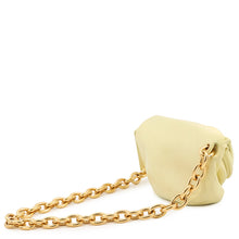 Load image into Gallery viewer, Bottega Veneta The ChainPouch ChainBag Light Yellow651445 Leather